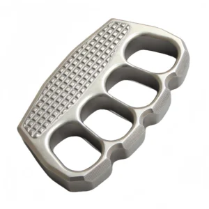 Thickened 304 stainless steel solid knuckle dusters CNC machine tool