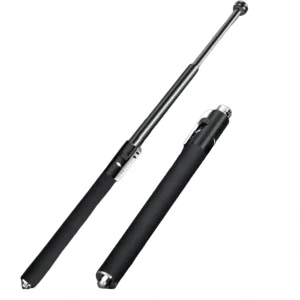 Telescopic stick spring automatic stick defense