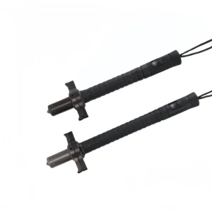 Spring-loaded telescopic baton for self-defense