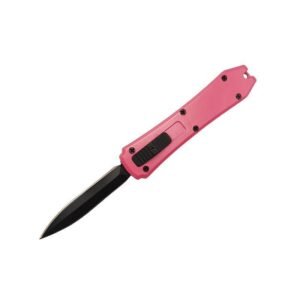 Mini nóż OTF 3.25″ kieszonkowy Mini Switchblade Nóż – Pink