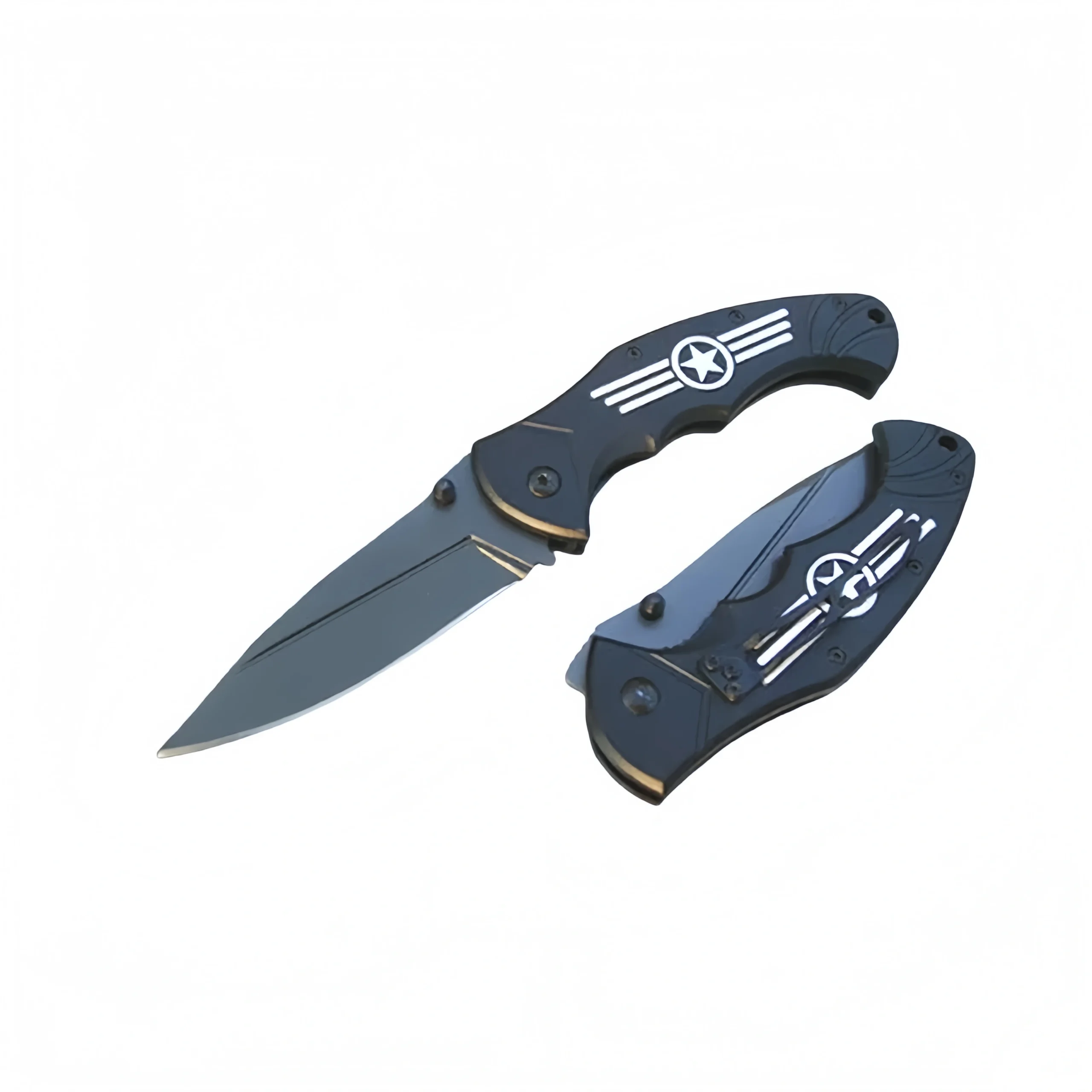 F27-1-scaled-1.webp Nóż kieszonkowy taktyczny kieszonkowy Nóż – Military Style EDC kieszonkowy Nóż with Star Logo