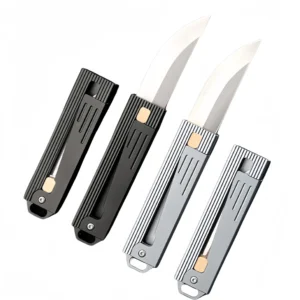 Nóż grawitacyjny All-metal gravity nóż outdoor aluminum alloy self-defense nóż pendant