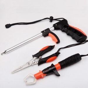 Narzędzie kempingowe wędkarski hook remover gun type fishing lure fish control device fishing supplies set