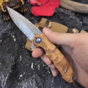 Nóż damasceński damasceński Steel Nóż – Hand-Forged Precision & Elegance
