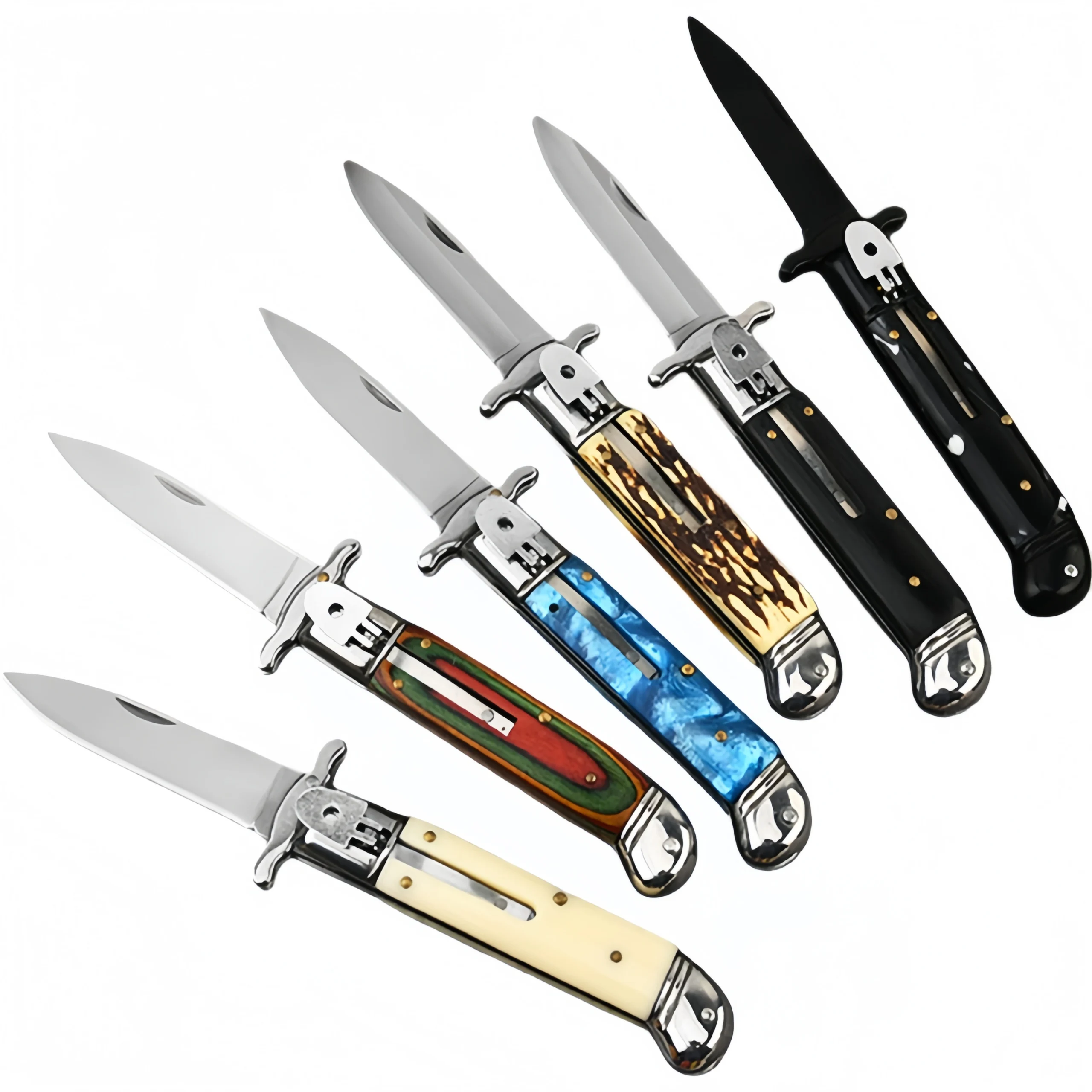 O1CN01ajVa0F1zdbOKegKub_2220574796737-0-cib-scaled-1.webp Nóż stiletto Hot-selling Stiletto nóż switchblade flick nóż
