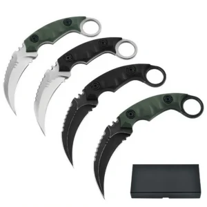 Karambit ze stałą głownią Karambit Nóż Shadow Small Claw Nóż Claw Nóż Self-Defense Nóż Machete