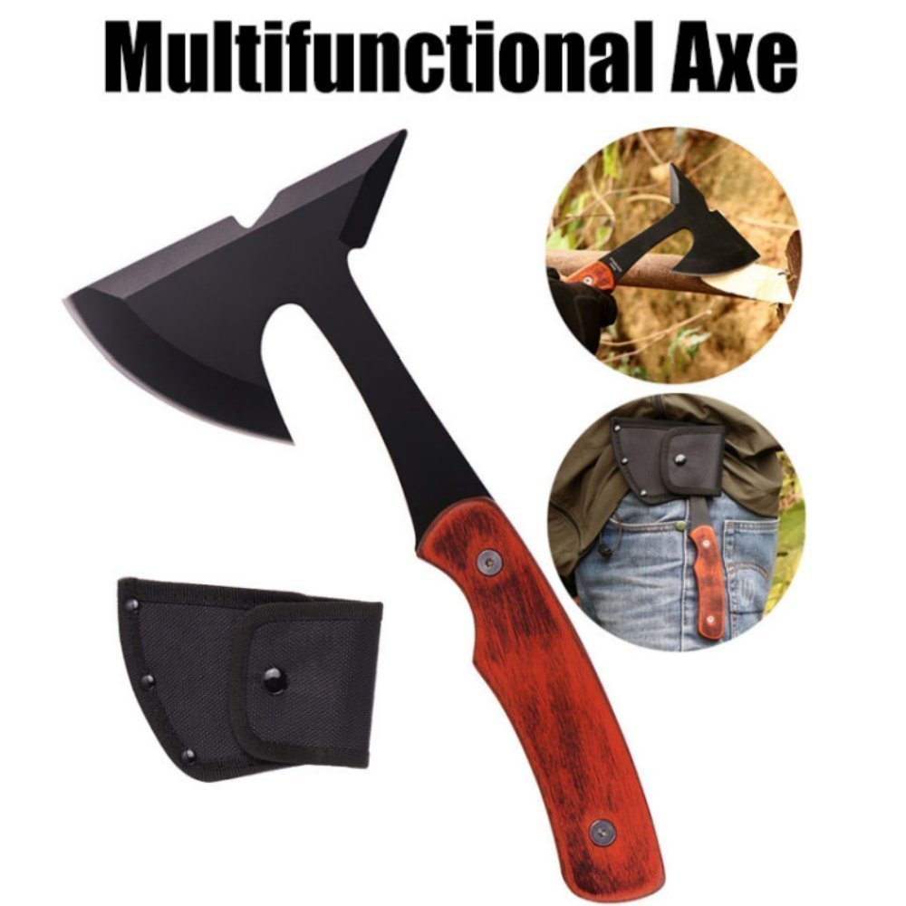 Sc04055ea172744b79cbf50622884a260G.jpg Siekiera Multifunctional outdoorowy kempingowy Siekiera myśliwski Tools Tourist survivalowy Siekiery Portable taktyczny Hatchet Tomahawk Emergen…