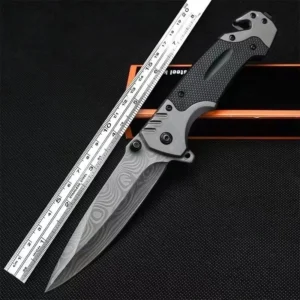 Nóż ze stałą głownią Portable outdoor hunting nóż high hardness nóż sharp składany nóż