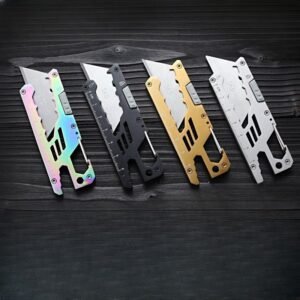 Nóż do kartonów Multifunctional Box Cutter użytkowy Nóż Thickened Portable