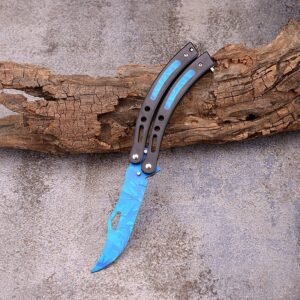 Nóż motylkowy CSGO CSGO Butterfly BALISONG Trainer Nóż