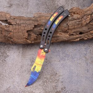 Nóż motylkowy CSGO CSGO Butterfly Trainer Balisong