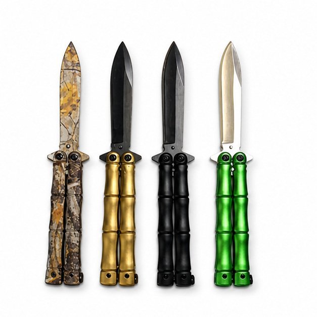 17365-main-white-clean.jpg Bamboo Handle Butterfly Knife